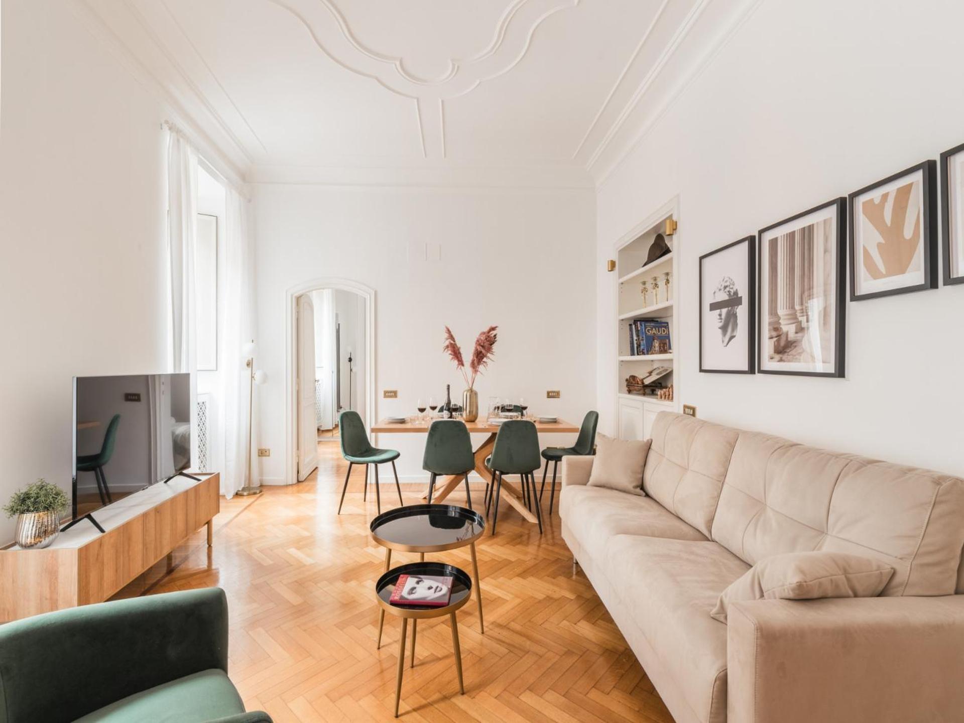 The Rent - Splendid Three-bedroom Near The Trevi Fountain Apartamento Roma